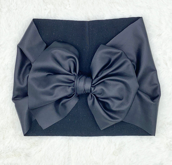 Monogram Headwrap-Solid Colors